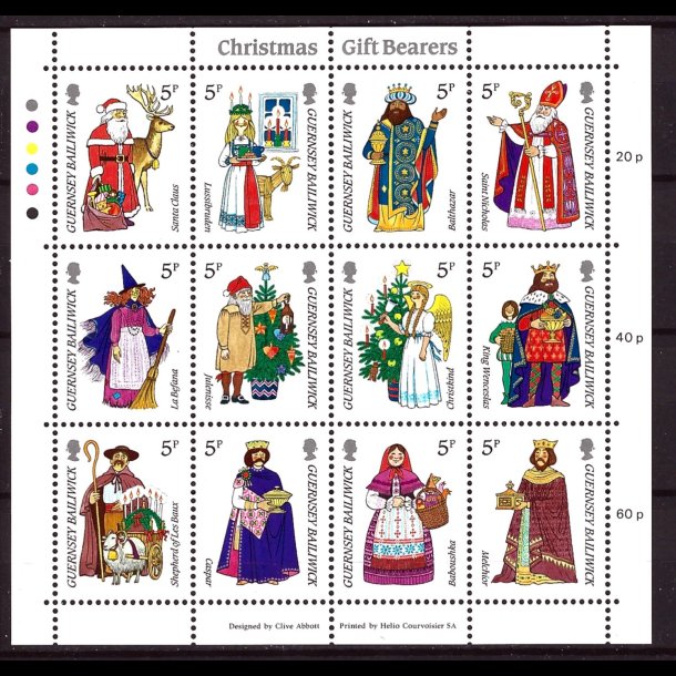 Guernsey postfrisk AFA 333-344