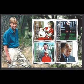 Gibraltar postfrisk AFA 929-932 miniark