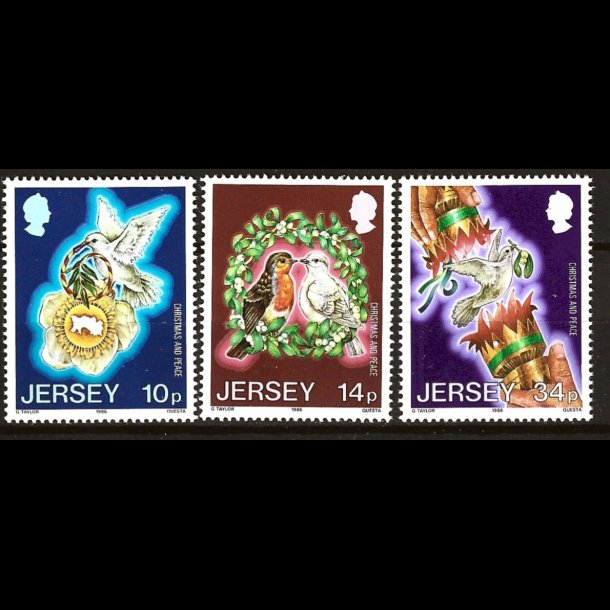 Jersey postfrisk AFA  383-385