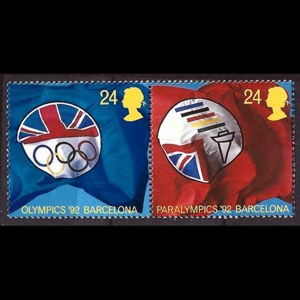 England postfrisk AFA 1547-1548 parstykke