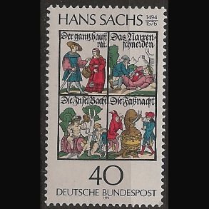 Vesttyskland Tyskland AFA nr. 1834