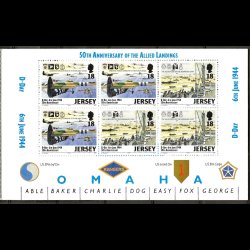 Jersey AFA 649-644 postfrisk prestigehfte se billeder 4 stk af hver