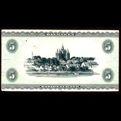 Danmark 5-kroner 1955-A9 Sieg 128 kval. 1/F 