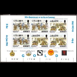 Jersey AFA 649-644 postfrisk prestigehfte se billeder 4 stk af hver