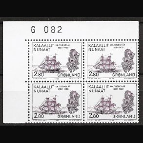 Gr�nland marginalblok postfrisk G 082