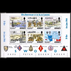 Jersey AFA 649-644 postfrisk prestigehfte se billeder 4 stk af hver