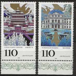 Vesttyskland Tyskland AFA nr. 2948-2949