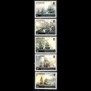 Guernsey postfrisk AFA 345-349