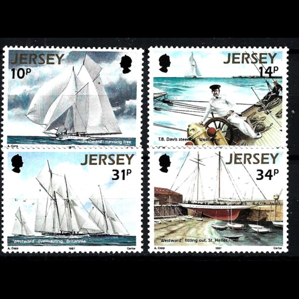 Jersey postfrisk AFA 386-389