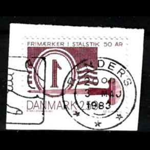 Brevklip m/bystempel Randers - 196