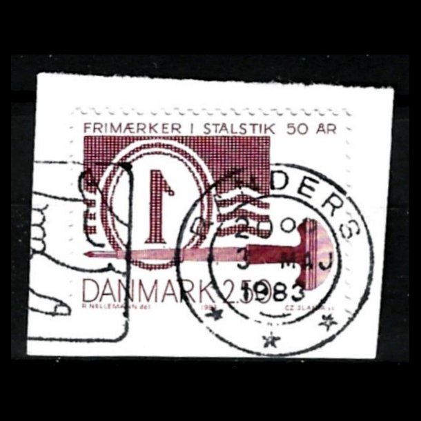 Brevklip m/bystempel Randers - 196