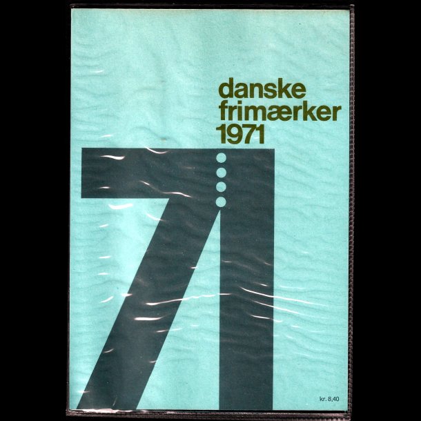 Danmark rsmappe postfrisk 1971