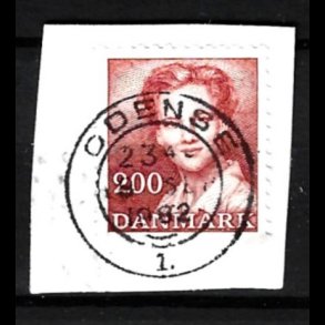 Brevklip m/bystempel Odense - 198