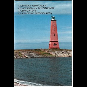 �land �rsmappe postfrisk 1992