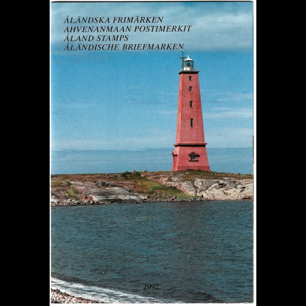 �land �rsmappe postfrisk 1992