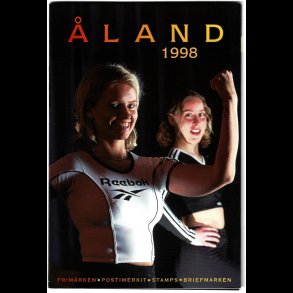 �land �rsmappe postfrisk 1998