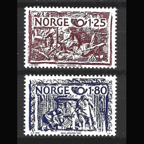 Norge postfrisk AFA 829-830