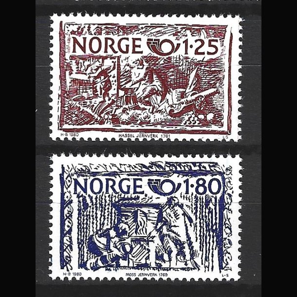 Norge postfrisk AFA 829-830