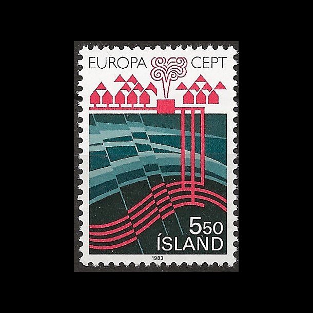 Island postfrisk AFA 599
