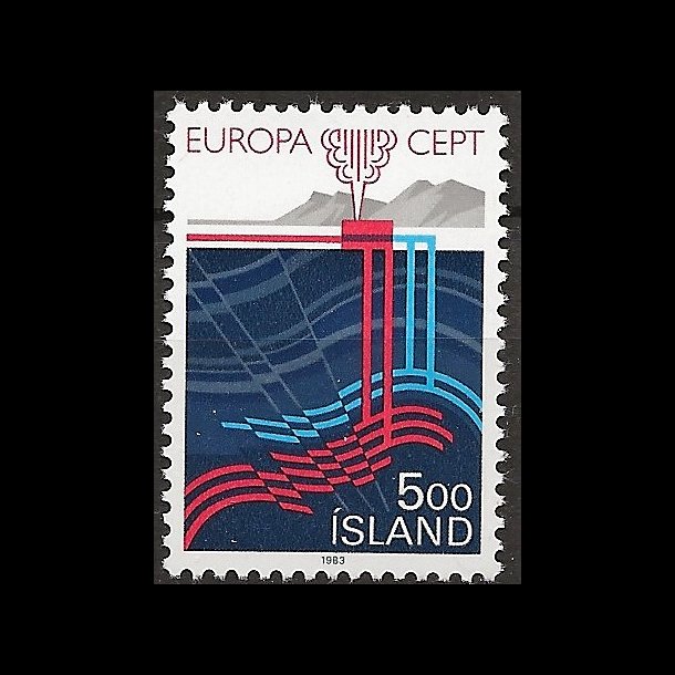 Island postfrisk AFA 598