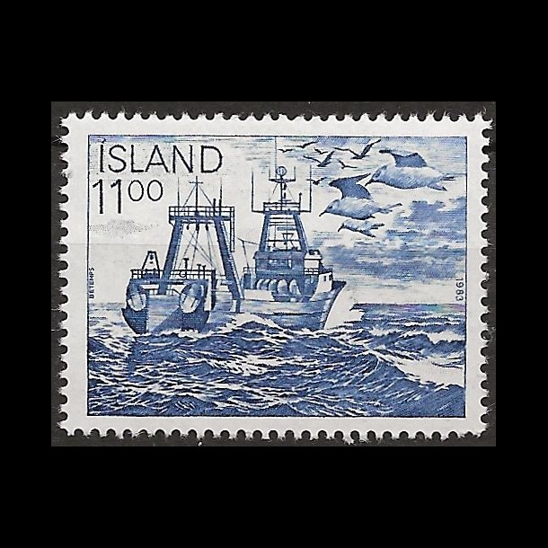 Island postfrisk AFA 600