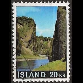 Island stemplet AFA 438