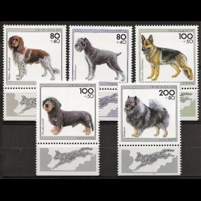 Vesttyskland Tyskland AFA nr. 2740-2744