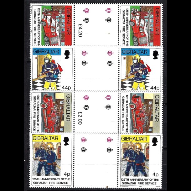 Gibraltar postfrisk AFA 593-596