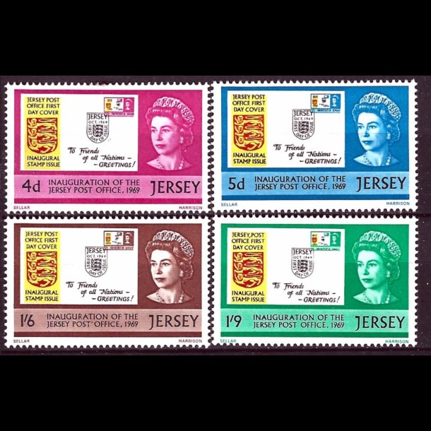 Jersey postfrisk AFA 16-19