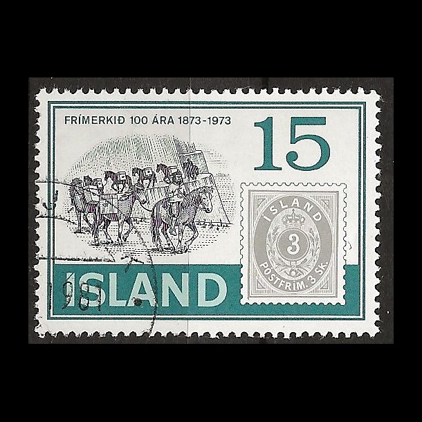 Island stemplet AFA 475