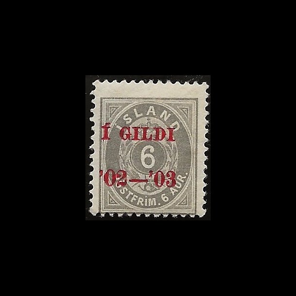 Island postfrisk AFA 27B