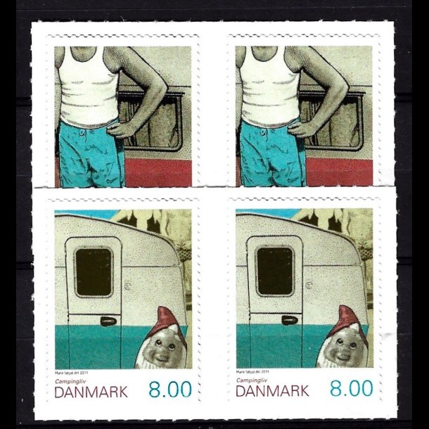 Danmark parstykker postfrisk AFA 1652E-1653E s1