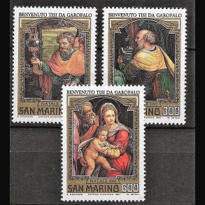 San Marino postfrisk AFA nr. 1213-1215