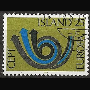 Island stemplet AFA 473