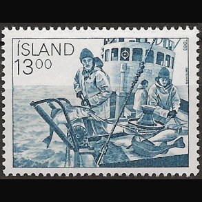 Island AFA 601 postfrisk