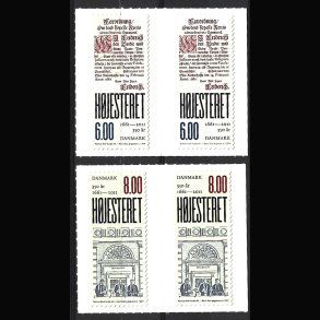 Danmark parstykker postfrisk AFA 1647E-1648E s1