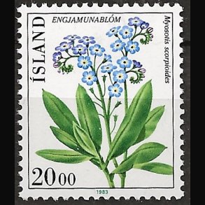 Island AFA 595 postfrisk