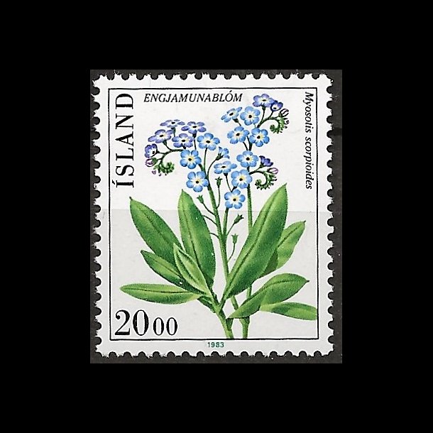 Island postfrisk AFA 595