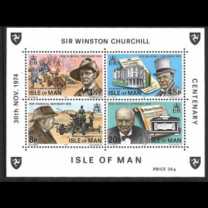 �en Man postfrisk AFA 37-40 miniark