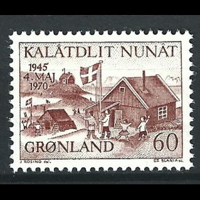 Gr�nland postfrisk AFA 76