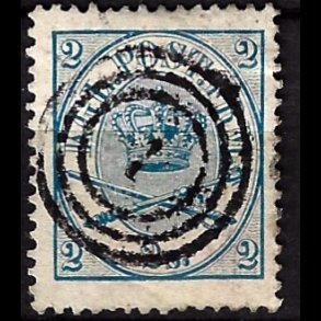 Danmark AFA 11 stemplet, AFA 350,00