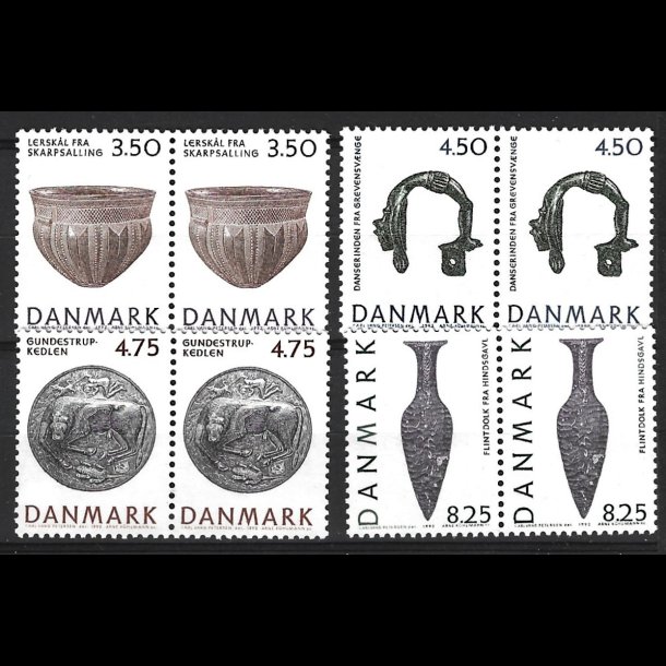 Danmark parstykker postfrisk AFA 1007-1010 s1