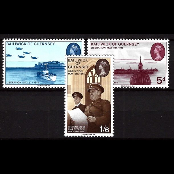 Guernsey postfrisk AFA 21-23