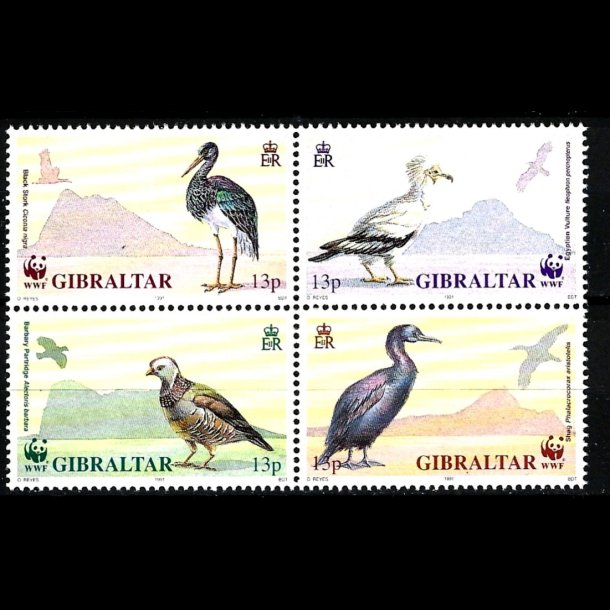 Gibraltar postfrisk AFA 618-621