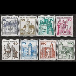 Vesttyskland Tyskland AFA nr. 1854-1857