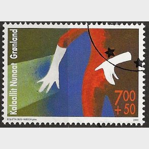 Gr�nland stemplet AFA 559