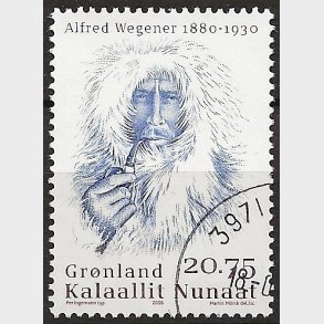 Gr�nland stemplet AFA 473