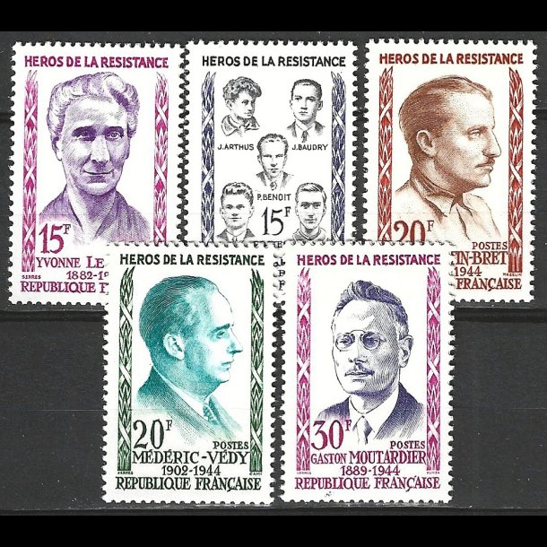 Frankrig postfrisk AFA 1254-1258