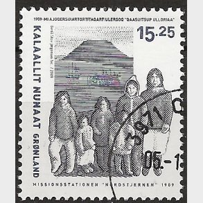 Gr�nland stemplet AFA 545
