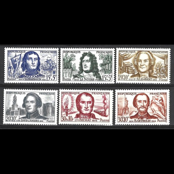 Frankrig postfrisk AFA 1266-1271